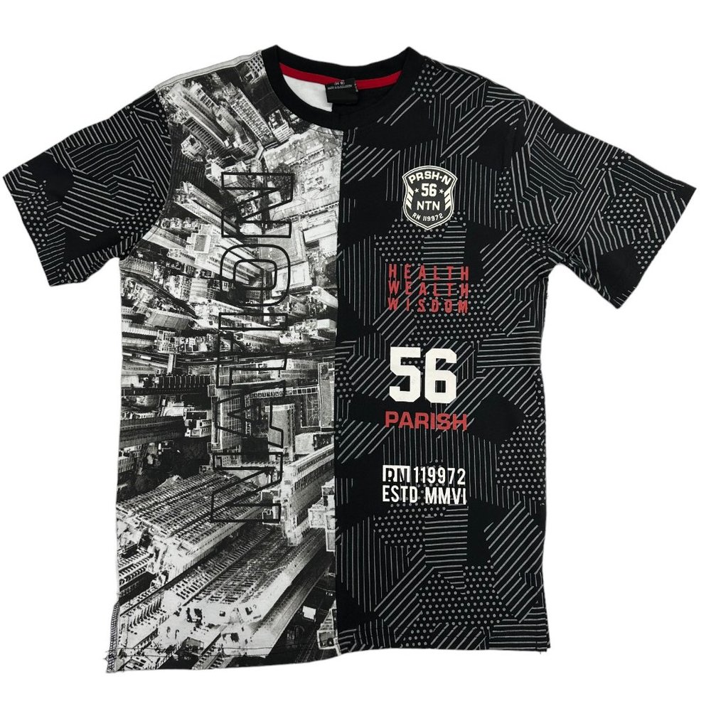 Parish Nation Cityscape Graphic Split Tee (14-16/L)
